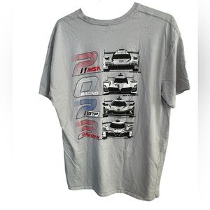 High End Porsche Acura BMW Gray IMSA GTP Racing Men's XXL T-Shirt